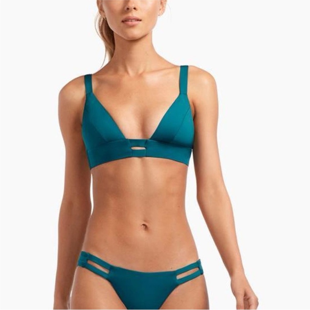 Vitamin A Teal Bikini Set